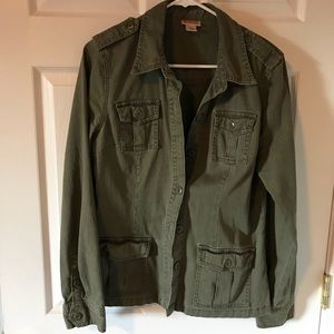 Green spring Mossimo jacket from Target. Size L
